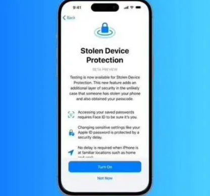 和县苹果授权维修店分享被盗设备保护功能开启方法 