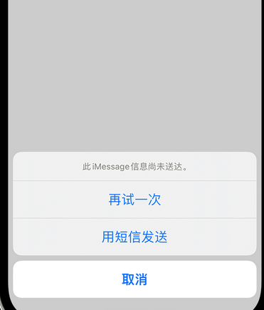 和县apple维修iPhone上无法正常发送iMessage信息