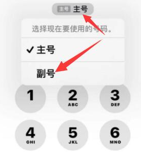 和县苹果14维修店分享iPhone 14 Pro Max使用副卡打电话的方法 