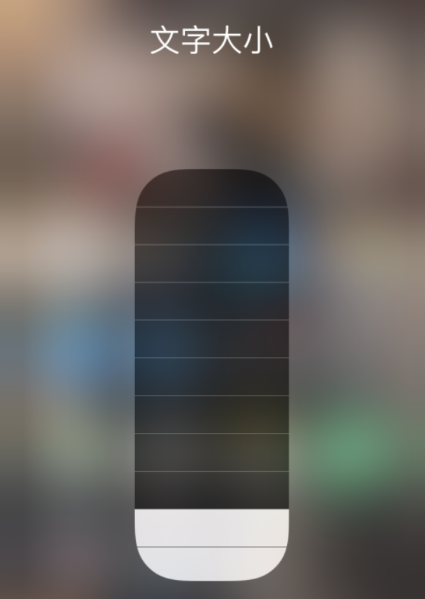 和县苹果手机维修分享小技巧：在 iPhone 控制中心快速调节字体大小 