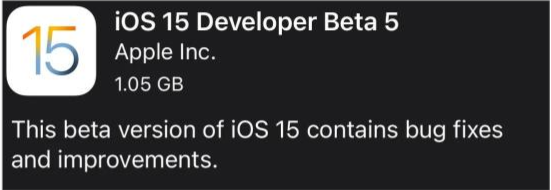 和县苹果手机维修分享如何升级到iOS15.0 beta5 